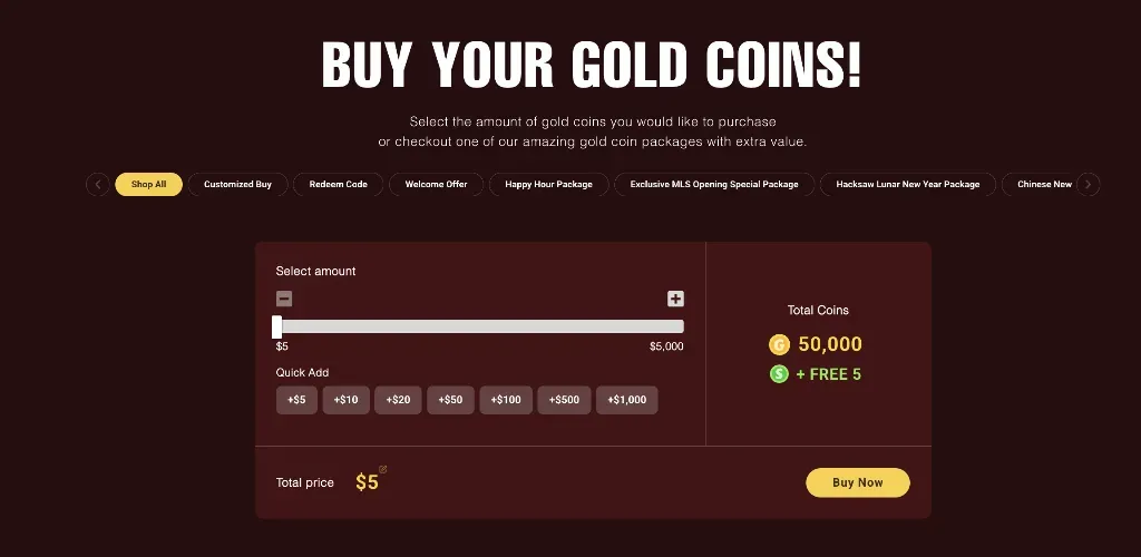 Moozi - Product photo with gold coin purchase options.