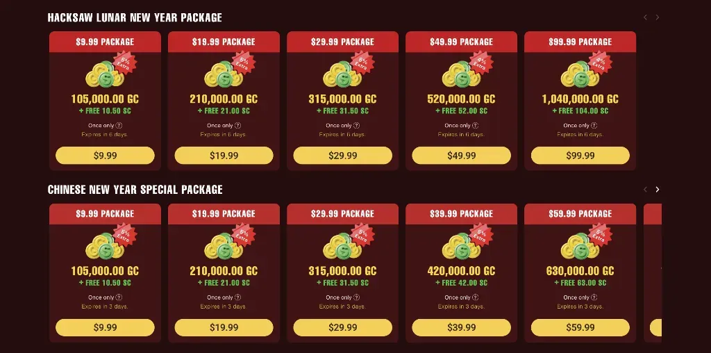 Moozi - Product Photo with coin purchase packages