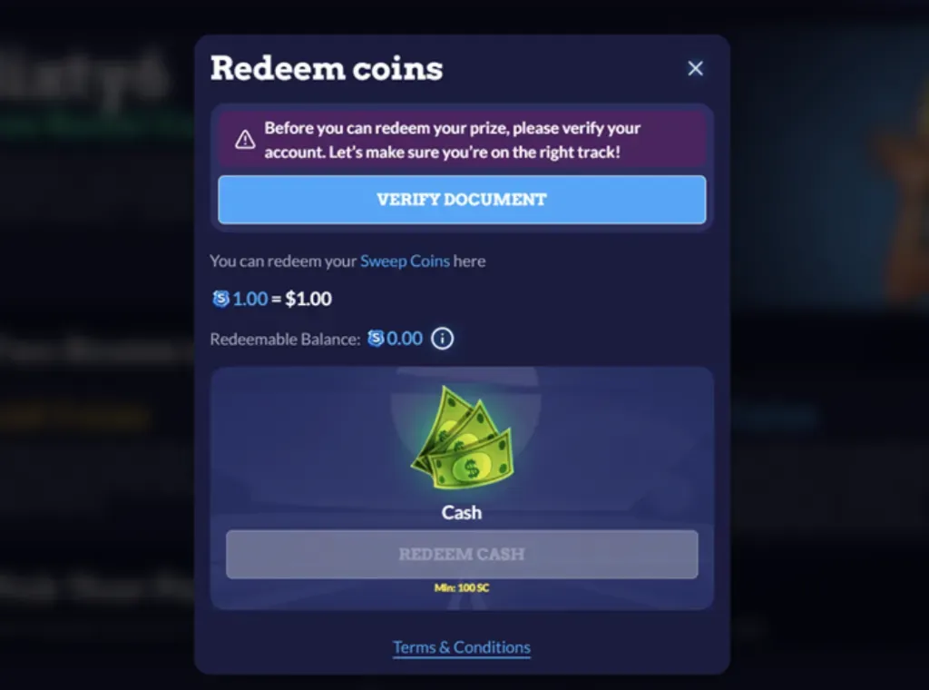 Sixty6 Casino - Product photo with redeem coins.