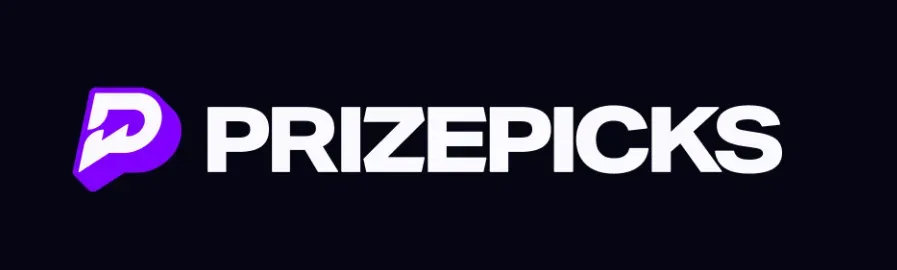 PrizePicks - Logo with purple and white design.