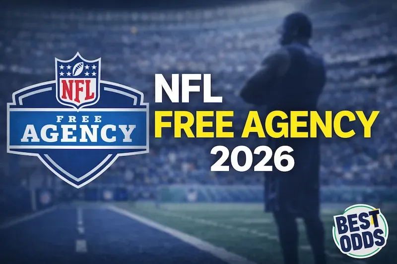 NFL Free Agency 2026 - Banner with logo design.