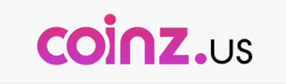 Coinz - Logo with pink and black text.