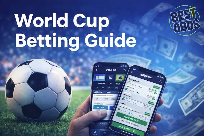 Best Odds - Banner with World Cup betting guide.