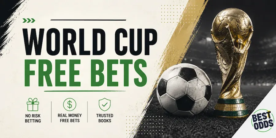 Best Odds - Banner with World Cup Free Bets