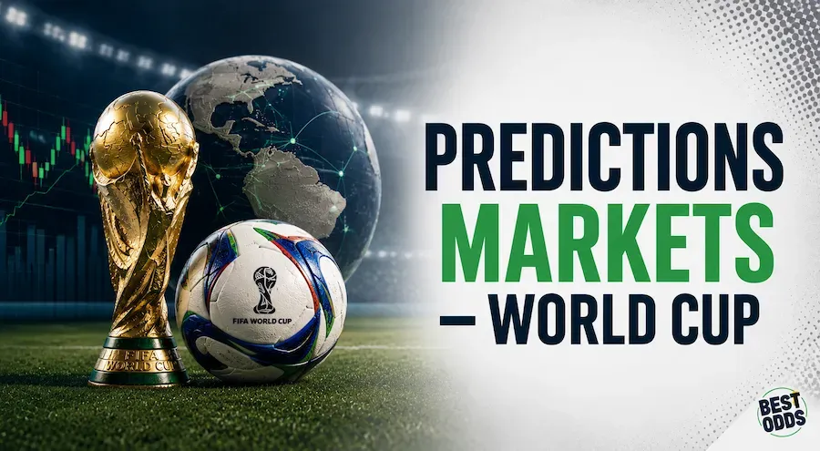 Best Odds - Banner with FIFA World Cup predictions.