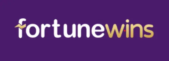 Fortune Wins - Logo with purple background.