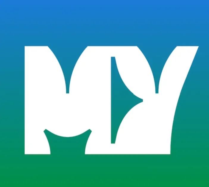 myprize - Logo with a gradient background.
