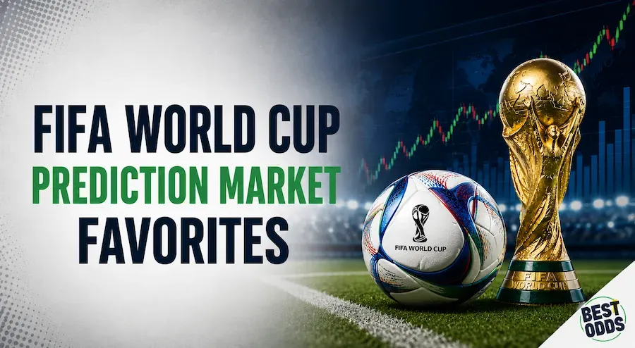 Best Odds - Banner with FIFA World Cup favorites.