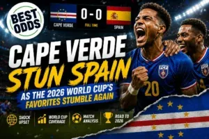 Cape Verde - Banner with World Cup highlights