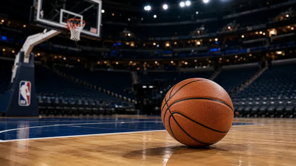 nba basketball court 