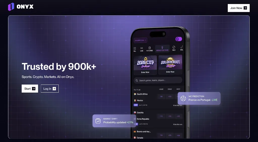OnyxOdds platform