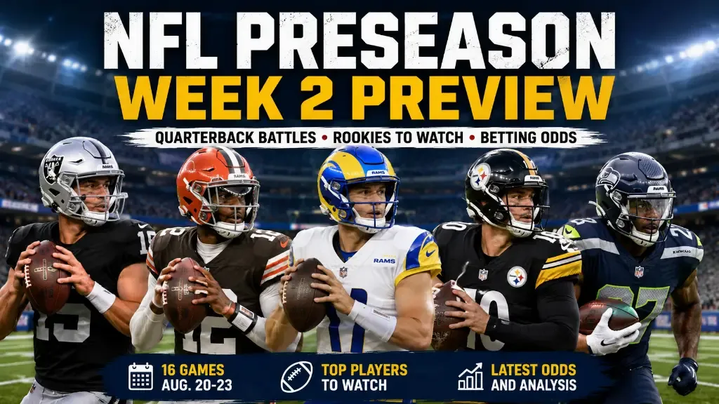 NFL Preseason Week 2 Preview - image
