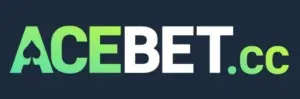 ACEBET - Logo with green and white text.