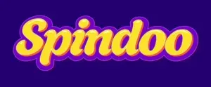 Spindoo - Logo with purple background and yellow text.