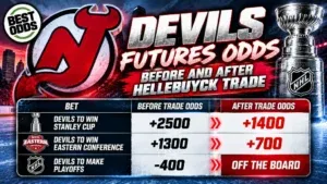 Devils Futures Odds Before and After - image