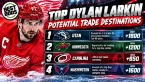 Dylan Larkin Trade Destinations Odds 1 - image