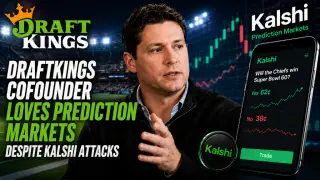 DraftKings Cofounder Praises Prediction Markets Despite Kalshi Criticism