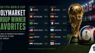 Polymarket Traders Reveal Favorites for Every World Cup Group