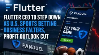 Flutter Faces Leadership Change as FanDuel Parent Navigates Slowing U.S. Sports Betting Growth