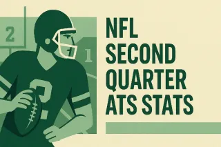 ChatGPT - Banner with NFL second quarter stats.