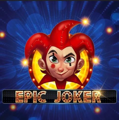 Epic Joker - Logo with a jester character.