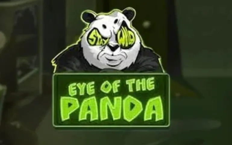 Eye of the Panda - Logo with a panda design.