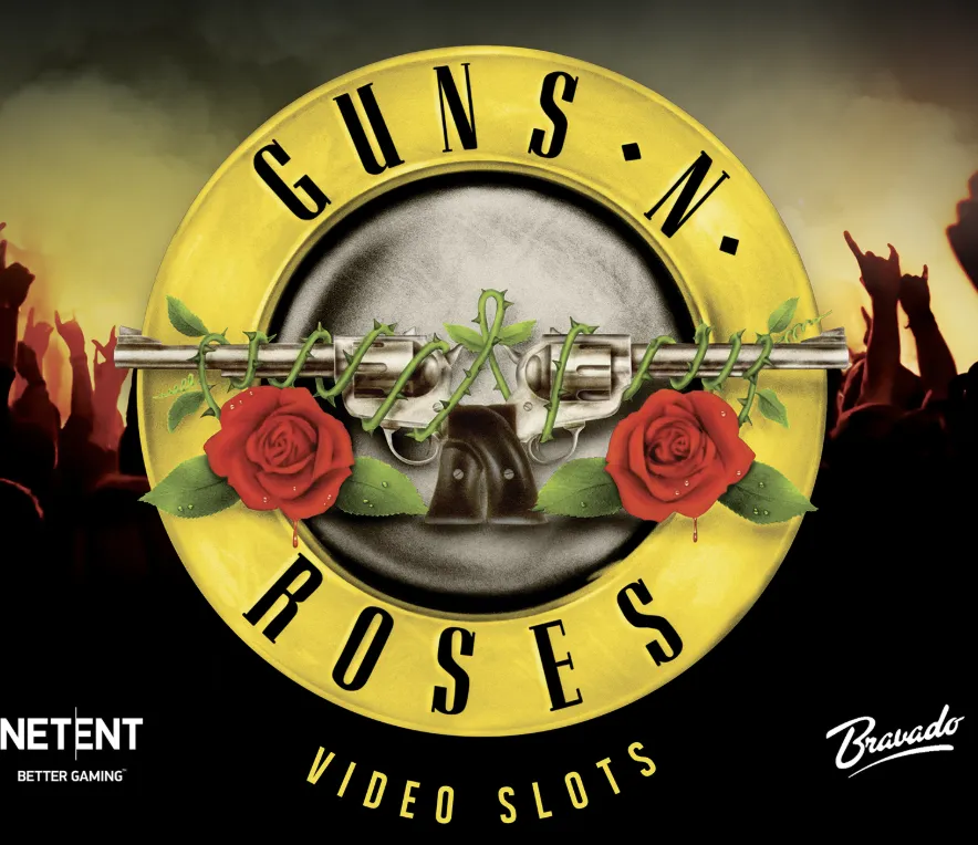 Guns N' Roses - Logo with revolver and roses