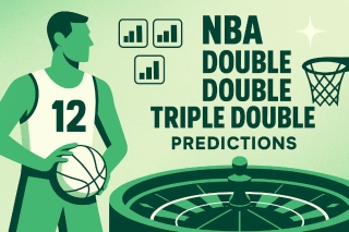 ChatGPT - Banner with NBA predictions graphic.