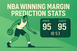 NBA Winning Margin - Infographic with stats.