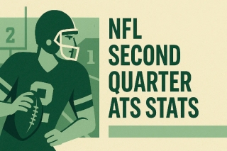 ChatGPT - Banner with NFL second quarter stats.